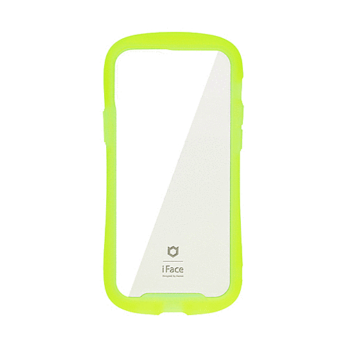 強化ガラスクリアケース(イエロー)