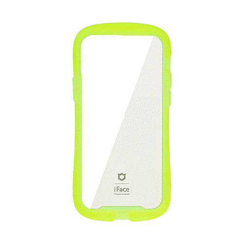 強化ガラスクリアケース(イエロー)