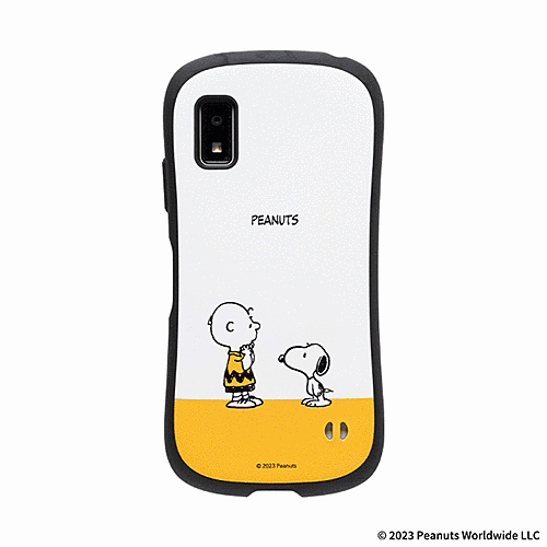 ピーナッツ 耐衝撃ケース(スヌーピー&チャーリー)