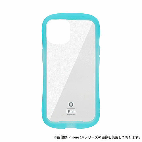 強化ガラスクリアケース(ブルー)