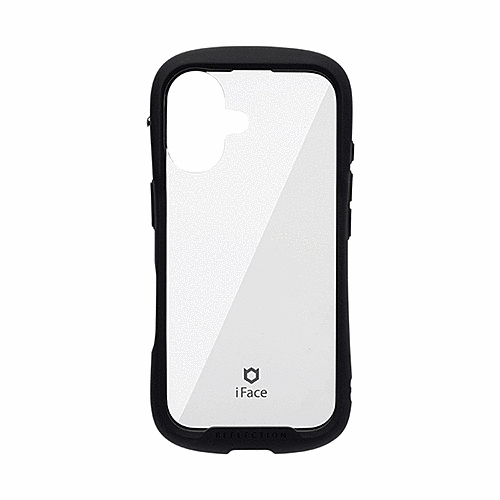 強化ガラスクリアケース(ブラック)