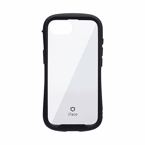 強化ガラスクリアケース(ブラック)