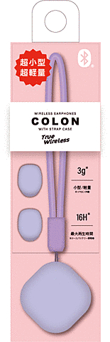 超小型TWS Bluetoothイヤホン COLON PR