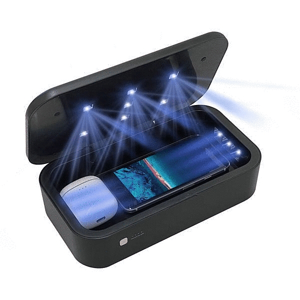 UV殺菌BOX ワイヤレス充電付