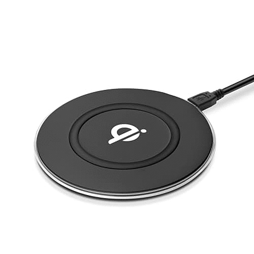 Qi規格WPC認証/ワイヤレス充電器/5W/ブラック