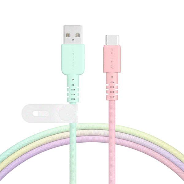 グラデーションカラー AtoC ケーブル 1m シャーベット