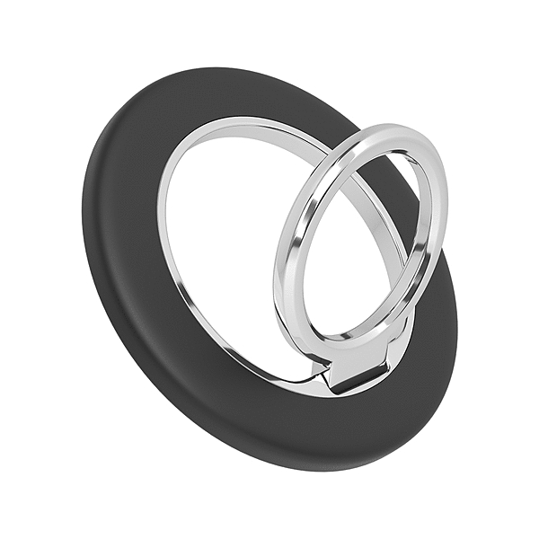 マグネット式スマートフォンリング ブラック