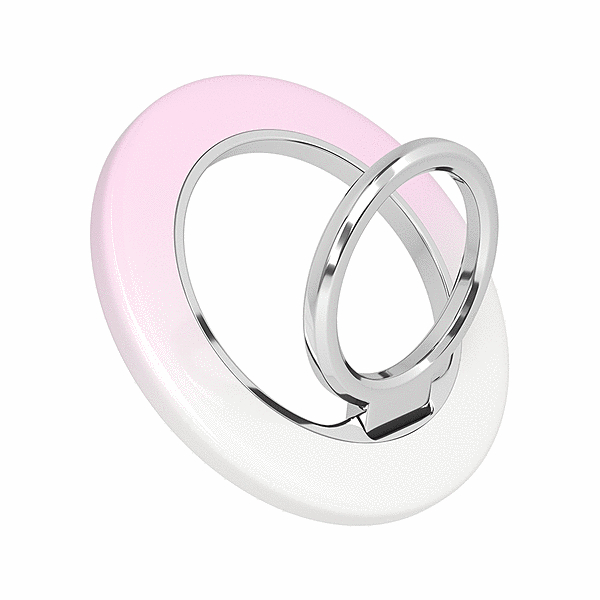 マグネット式スマートフォンリング いちごミルク