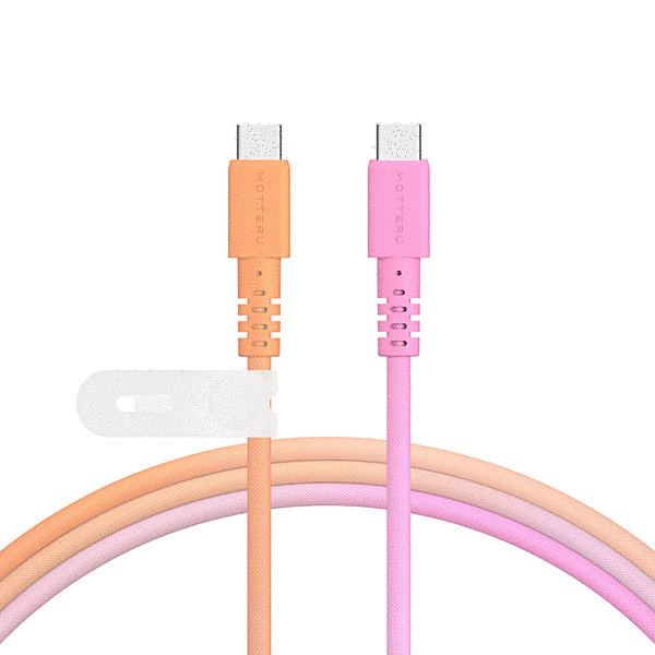 グラデーションカラー C to Cケーブル1m ファジーネーブル