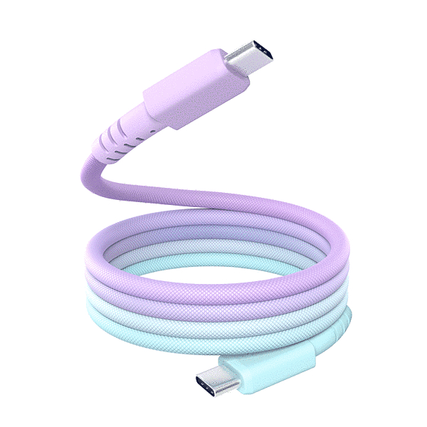 グラデーションカラー C to C マグネットケーブル1m マーメイド