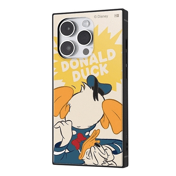 耐衝撃ハイブリッドケース KAKU/ドナルドダック/ドジなドナルド