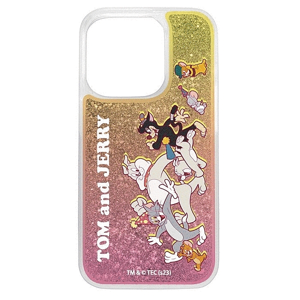 ラメ グリッターケース/トムとジェリー_集合