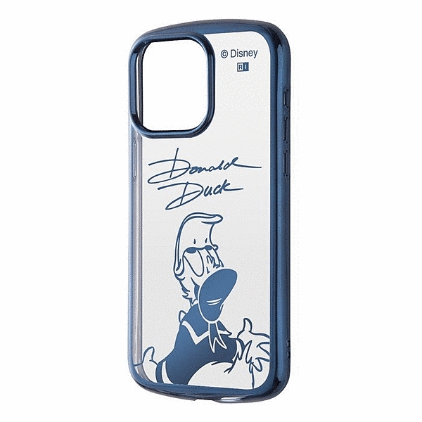 TPUソフトケース METAMORU/ドナルドダックサイン_メタリック