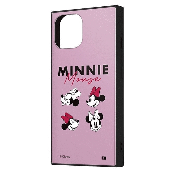 耐衝撃ハイブリッドケース KAKU/ミニーマウス/フェイス