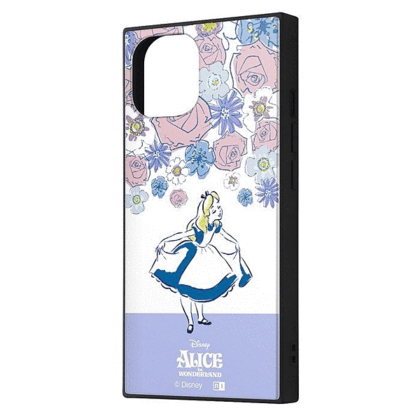 耐衝撃ハイブリッドケース KAKU/ふしぎの国のアリス/アリス_フラワー