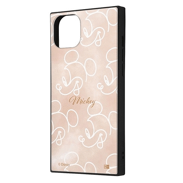 耐衝撃ハイブリッドケース KAKU/ミッキーマウス/OTONA_ラインアート