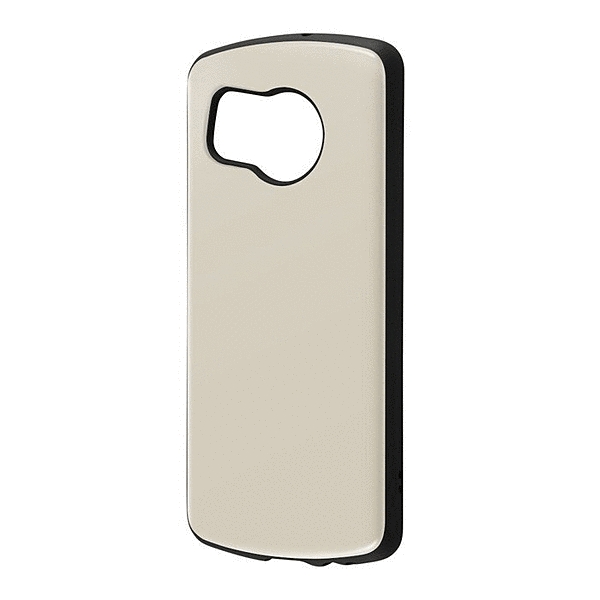 保護ケース MiA 衝撃吸収 バンパー ハイブリッドケース/グレージュ