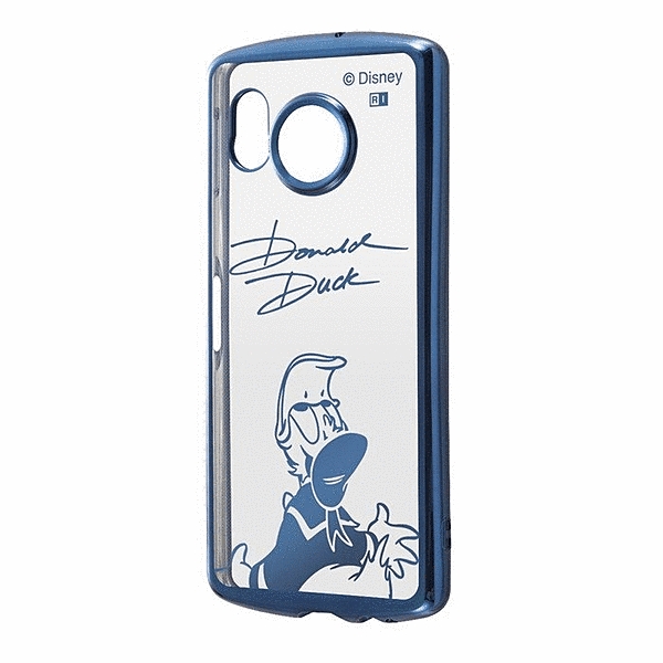 TPUソフトケース METAMORU/ドナルドダックサイン_メタリック