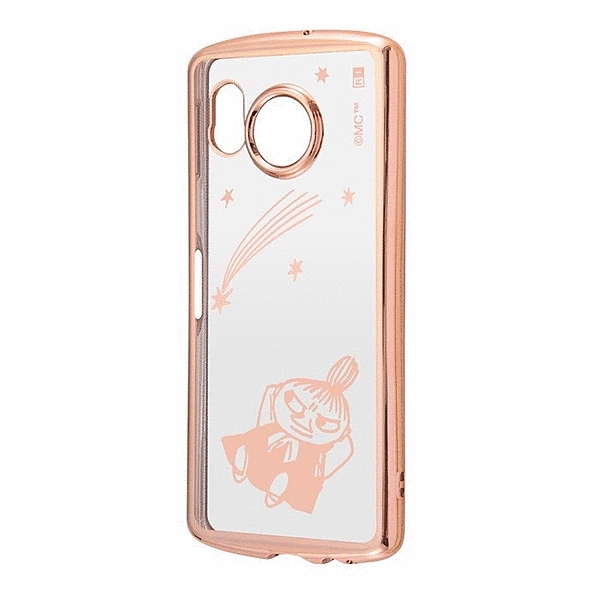 TPUソフトケース METAMORU/ムーミン/リトルミイ星空_メタリック