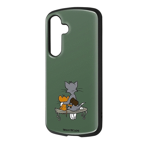 保護ケース MiA 衝撃吸収 バンパー ハイブリッドケース/トムとジェリー/ハンマー