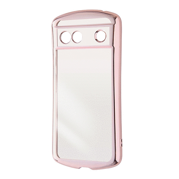 耐衝撃 精密設計 TPUソフトケース METAMORU plus/ピンク