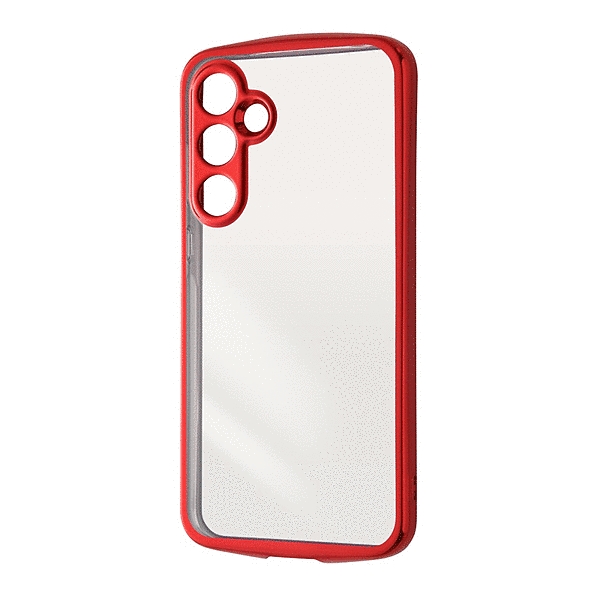 耐衝撃 精密設計 TPUソフトケース METAMORU plus/レッド