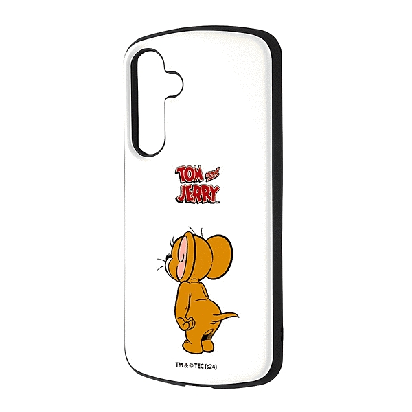 保護ケース MiA 衝撃吸収 バンパー ハイブリッドケース/トムとジェリー/ジェリー_後ろ姿