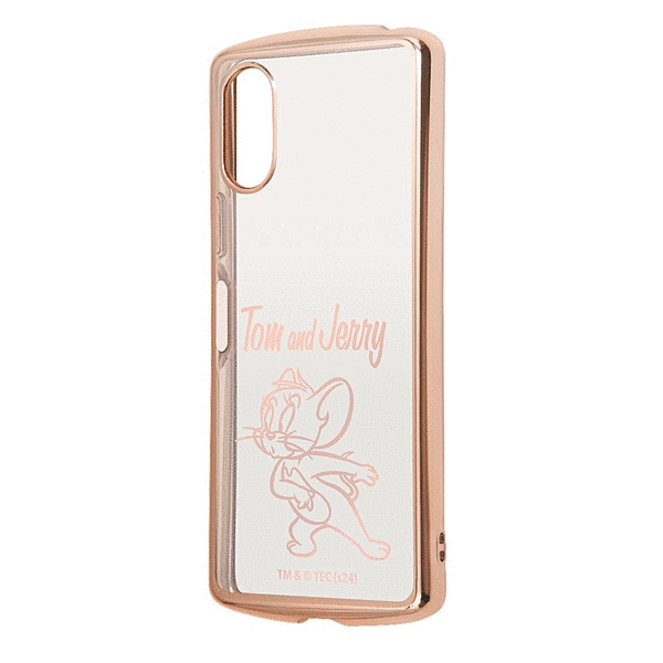 精密設計 TPUソフトケース METAMORU/トムとジェリー/ジェリー_メタリック