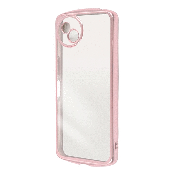 耐衝撃 精密設計 TPUソフトケース METAMORU plus/ピンク