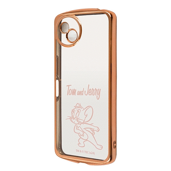 精密設計 TPUソフトケース METAMORU/トムとジェリー/ジェリー_メタリック