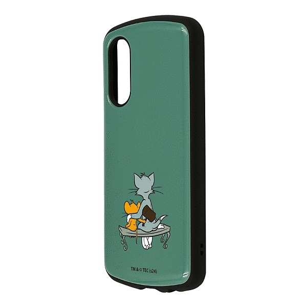 保護ケース MiA 衝撃吸収 バンパー ハイブリッドケース/トムとジェリー/ハンマー