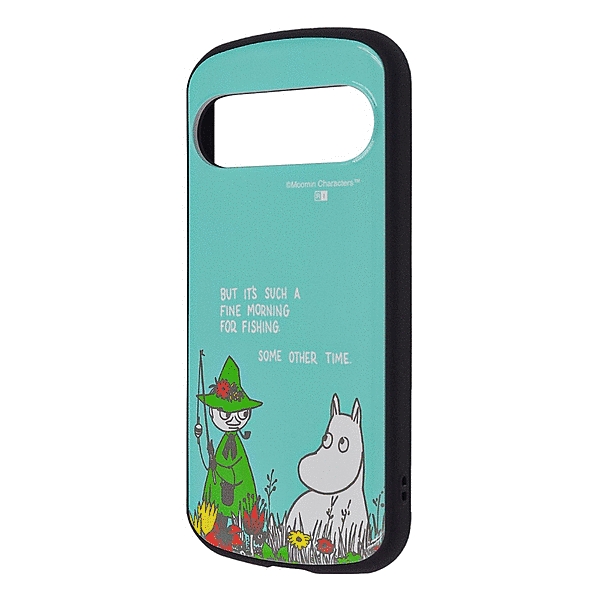 保護ケース MiA 衝撃吸収 バンパー ハイブリッドケース/ムーミン/ムーミン&スナフキン