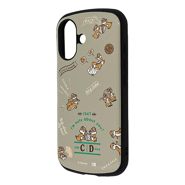 保護ケース MiA 衝撃吸収 バンパー ハイブリッドケース/チップ&デール_ベストフレンズ