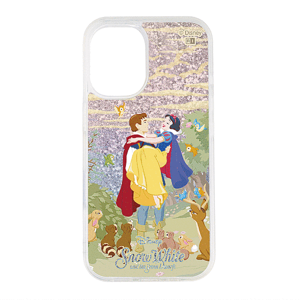 ラメ グリッターケース/白雪姫/目覚めのシーン