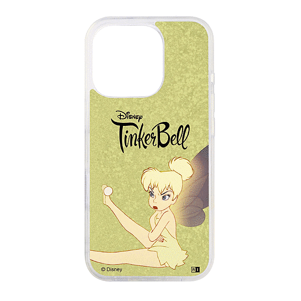 ラメ グリッターケース/ティンカー・ベル/Sit