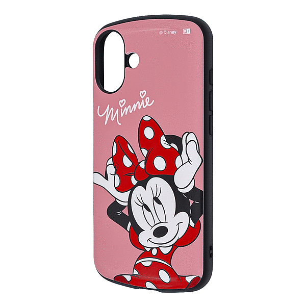 保護ケース MiA 衝撃吸収 バンパー ハイブリッドケース/ミニーマウス