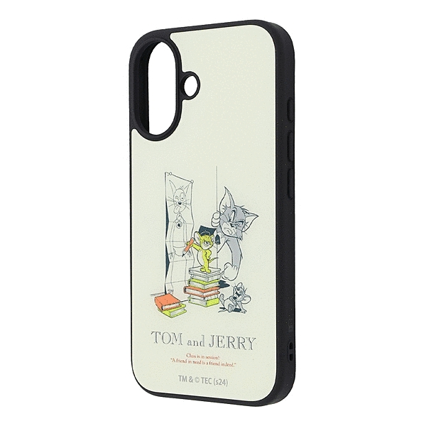 maru 衝撃吸収 バンパー ハイブリッドケース/トムとジェリー/授業
