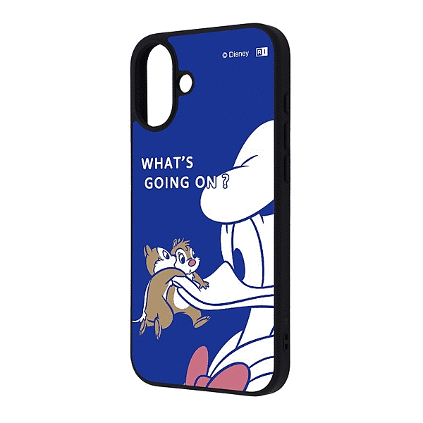 maru 衝撃吸収 バンパー ハイブリッドケース/チップ&デールとドナルド