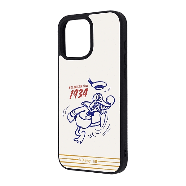 maru 衝撃吸収 バンパー ハイブリッドケース/ドナルド_ビンテージ1