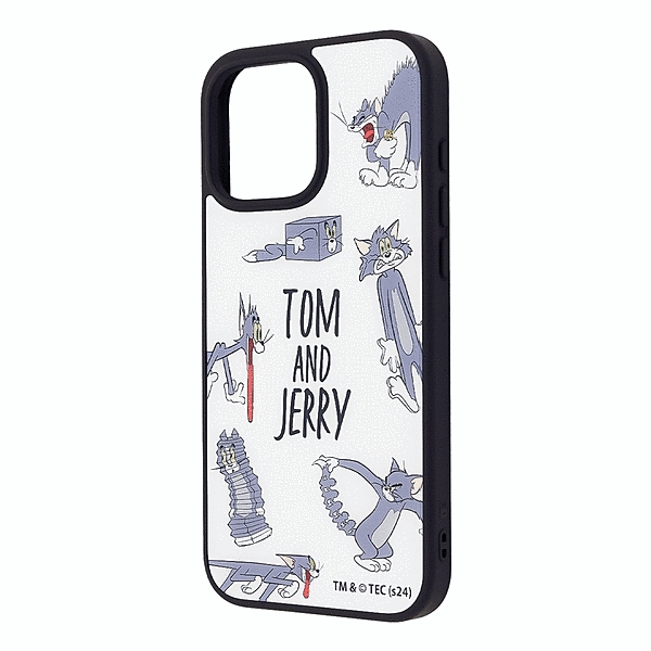 maru 衝撃吸収 バンパー ハイブリッドケース/トムとジェリー/おかしなトム2