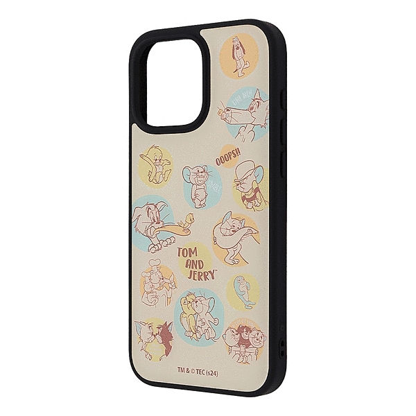 maru 衝撃吸収 バンパー ハイブリッドケース/トムとジェリーとフレンズ
