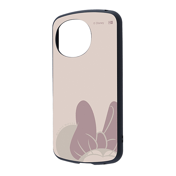 保護ケース MiA 衝撃吸収 バンパー ハイブリッドケース/ミニーマウス_ピンク2