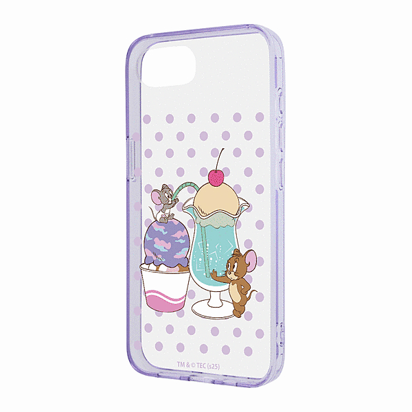 衝撃吸収 バンパー ハイブリッドケース/トムとジェリー/ジェリーとタフィー_アイス