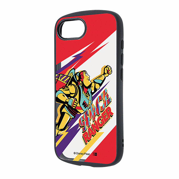 Puffull 耐衝撃 バンパー ハイブリッドケース/トイ・ストーリー/バズ_スペース・レンジャー