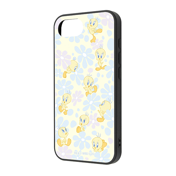 maru 衝撃吸収 バンパー ハイブリッドケース/ルーニー・テューンズ/トゥイーティー