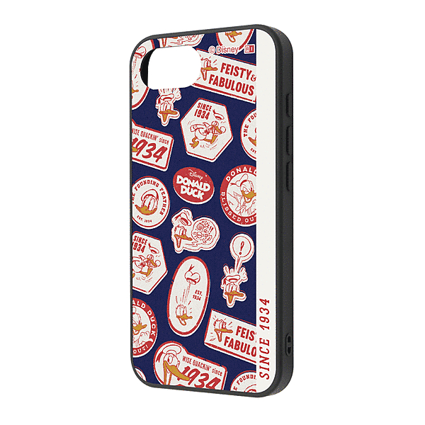 maru 衝撃吸収 バンパー ハイブリッドケース/ドナルド_ビンテージ2