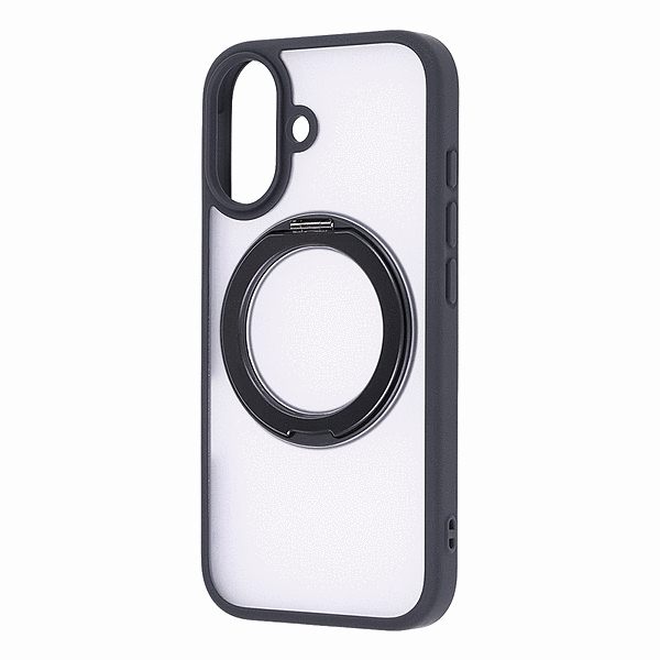 ハイブリット シルク マグネット リング付 ブラック