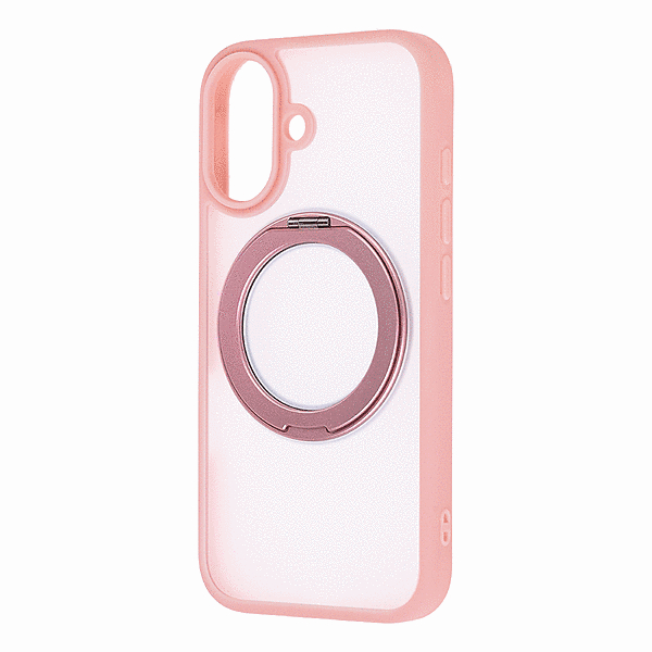 ハイブリット シルク マグネット リング付 ピンク