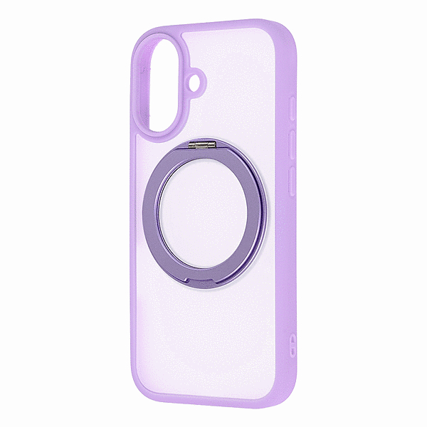 ハイブリット シルク マグネット リング付 パープル