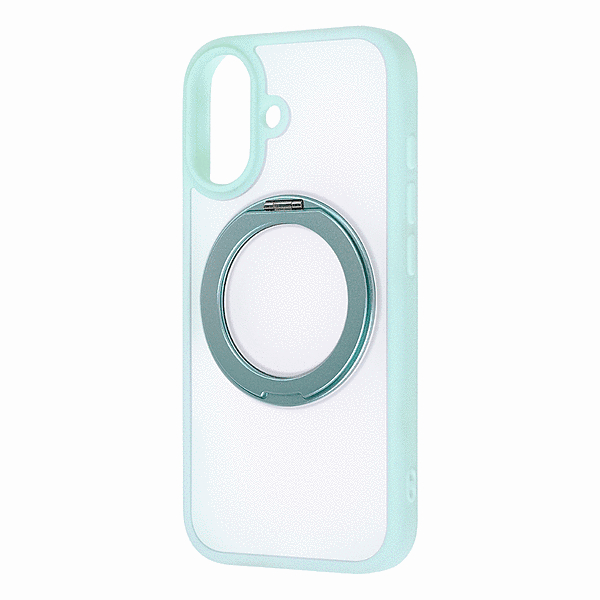 ハイブリット シルク マグネット リング付 ブルー